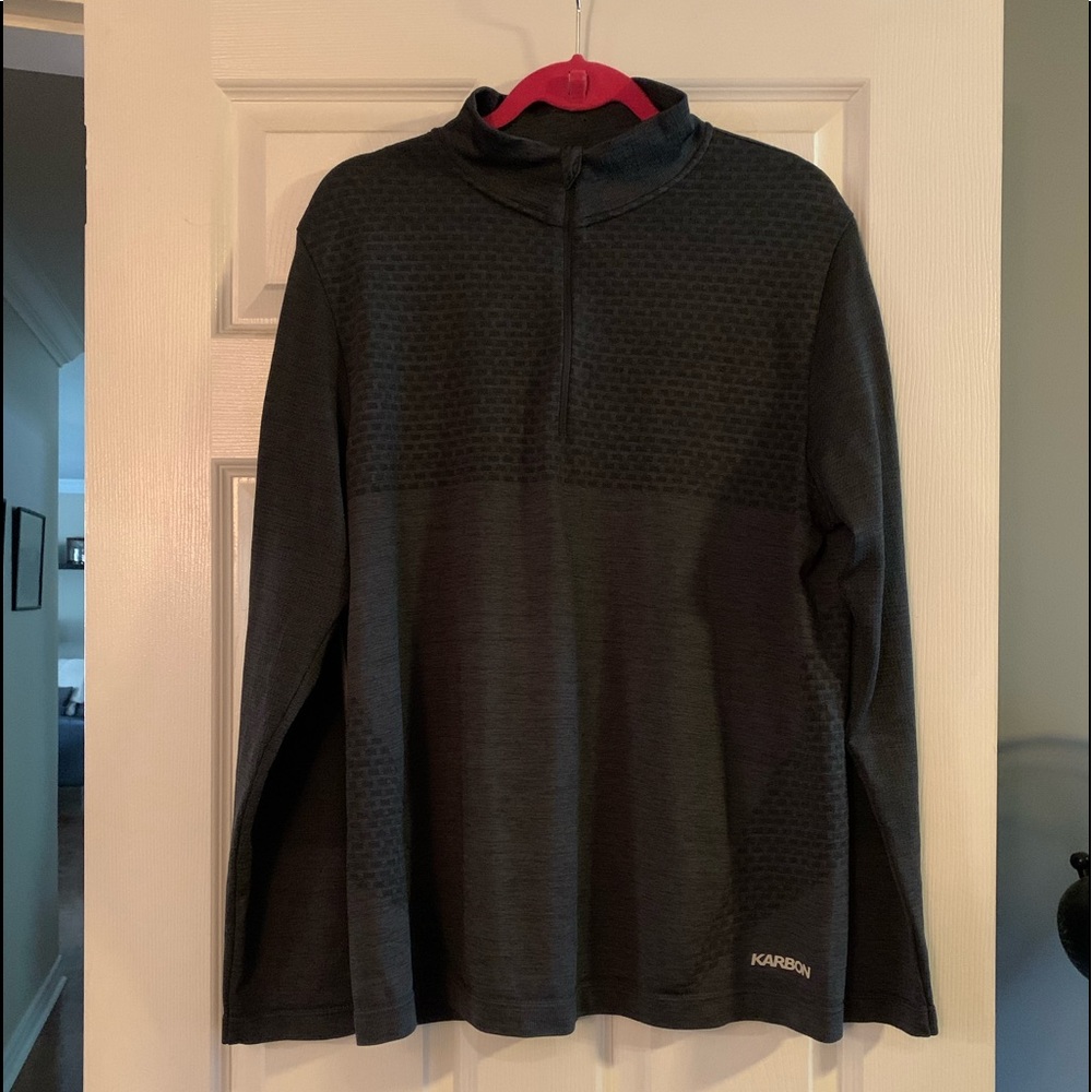 Karbon 3/4 zip light sweater